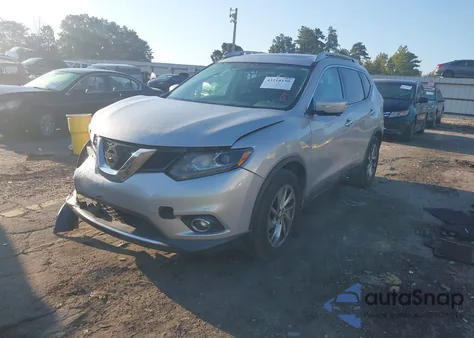 2014 Nissan Rogue Sl from USA, damaged, VIN 5N1AT2MT0EC848733